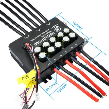 Flipsky FSESC 75300 84V 350A Maximum ESC Vesc Controller With Alu PCB Water Cooling Enclosure For E-Foil Fighting Robot