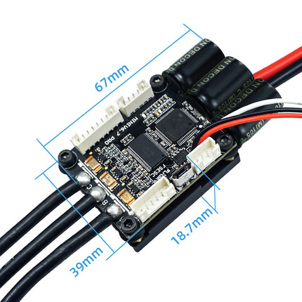FLIPSKY Mini FSESC6.7 PRO 70A Base on VESC6.6 With Aluminum Anodized Heat Sink