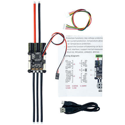 FLIPSKY Mini FSESC6.7 PRO 70A Base on VESC6.6 With Aluminum Anodized Heat Sink