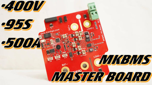 MKBMS 95S 400V 500A SMART BMS HV MASTER BOARD COMPATIBLE WITH ENNOID-BMS-TOOL