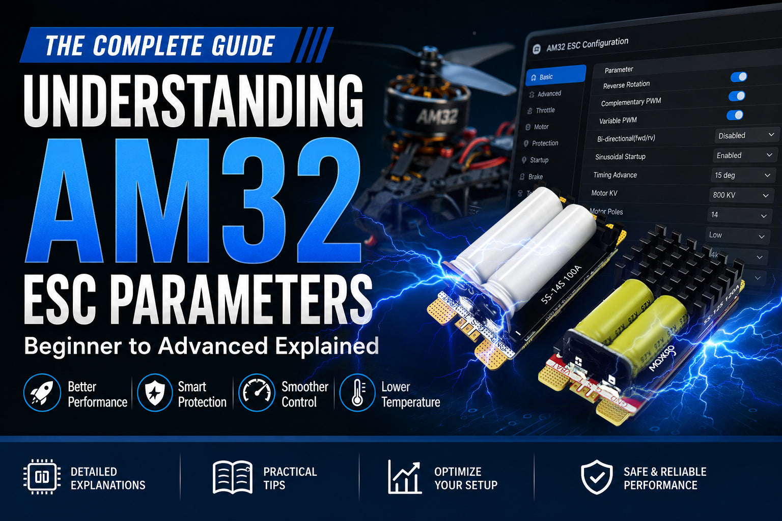Understanding AM32 ESC Parameters: The Complete Beginner-to-Advanced Guide (2026)