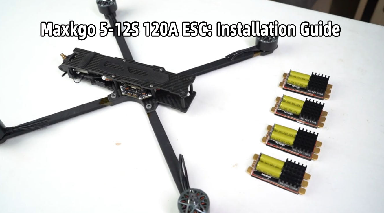Maxkgo 5-12S 120A ESC: Installation Guide & First Impressions