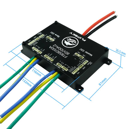 Flipsky FT85BD Dual ESC 84V 200A With Aluminum Case NON-VESC For Electric Skateboard / Electric Scooter / Ebike Speed Controller / Electric Motorcycle / Robotics
