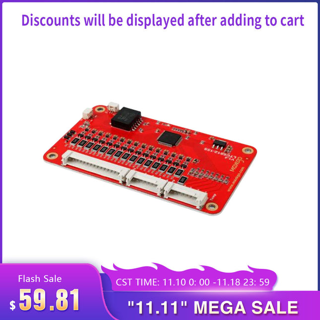 MAXKGO LTC6812 15S Smart Slave BMS li-ion Lifepo4 LTO Battery Protection Board
