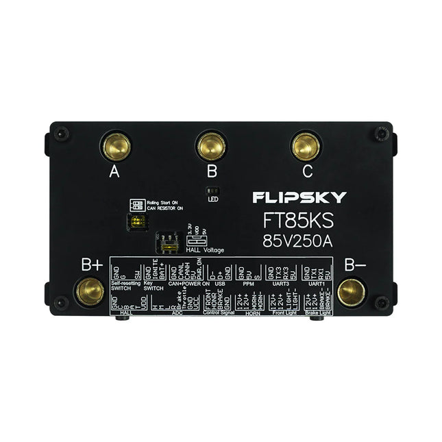 FLIPSKY FT85KS 85V 250A ESC supports ordinary upgrade switches and smart switches NON-VESC For Electric Skateboard / Electric Scooter / Ebike Speed Controller / Electric Motorcycle / Robotics
