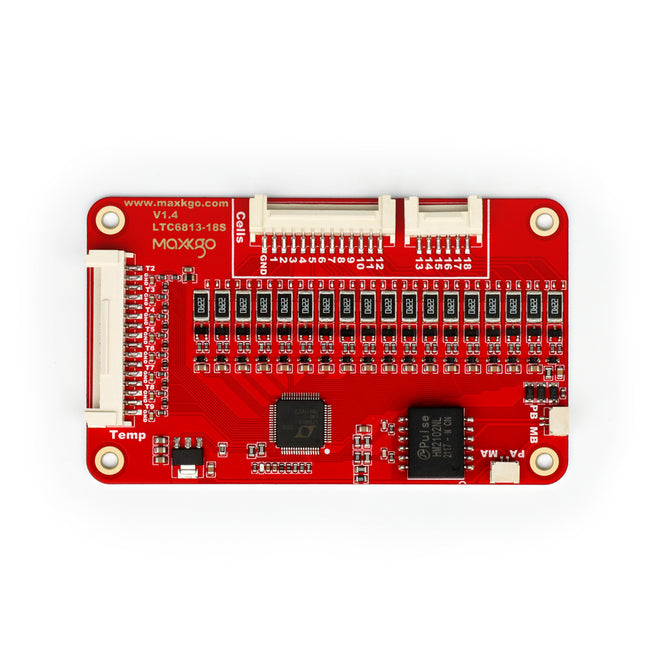 MAXKGO LTC6813 18S Smart Slave BMS Lithium Battery Protection Board