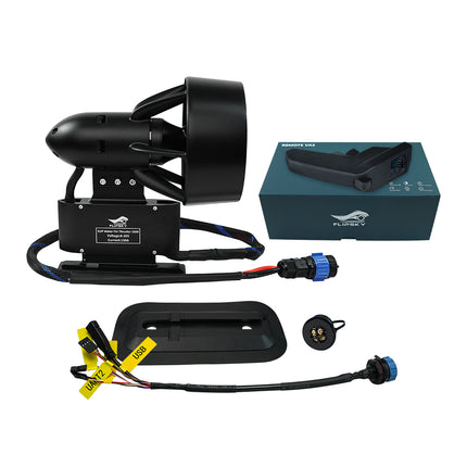 Flipsky 2026 SUP Thruster 2800 with VX3 Remote Controller and Battery , Suitable for Electric Watercraft and Surf Boats