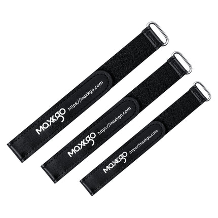 MAXKGO 5~10" FPV Drone Battery Strap for LiPo Batteries | RC Car Battery Tie Down Strap