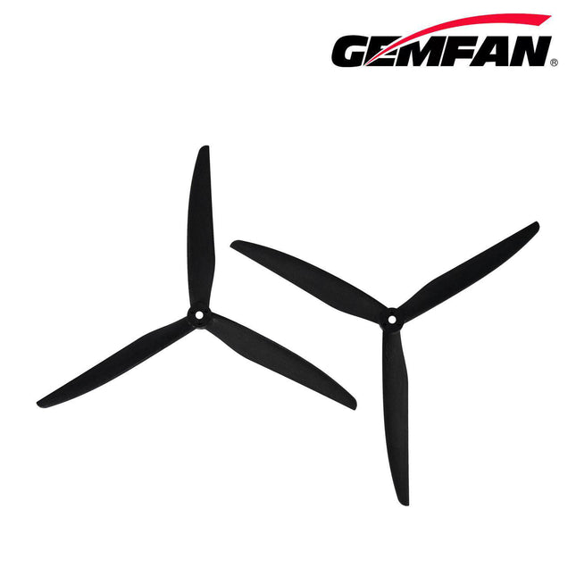 Gemfan 1080-3 10.5-inch High-Pitch Propeller - Glass Fiber Nylon (3-Blade)