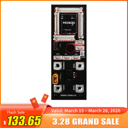 MAXKGO BMS 13S-24S 70A 18650 Lithiumbatterie intelligente BMS-Schutzplatine (VESC- oder FSESC®-kompatibel) für Ebike/Esk8/EScooter.ETC