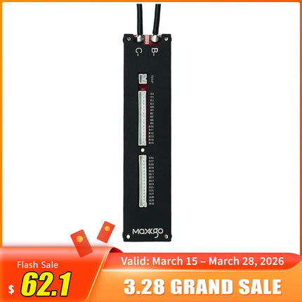 MAXKGO BMS 4S-30S 20A 16V 120V Nur Ladebatterie-Schutzplatine für Onewheel/Eboard/EScooter.ETC