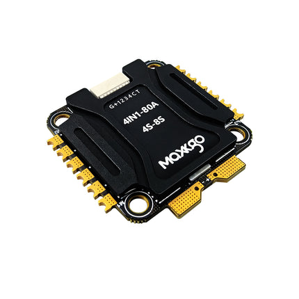 MAXKGO 4IN1 8S 80A AM32 ESC | 4-8S Brushless Electronic Speed Controller for FPV Racing & Multirotor Drones