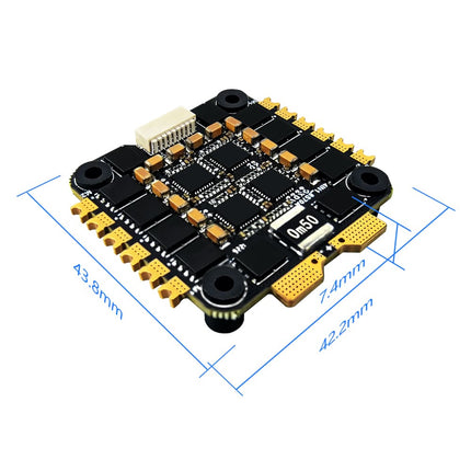 MAXKGO 4IN1 8S 70A AM32 ESC | 4-8S Brushless Electronic Speed Controller for FPV Racing & Multirotor Drones