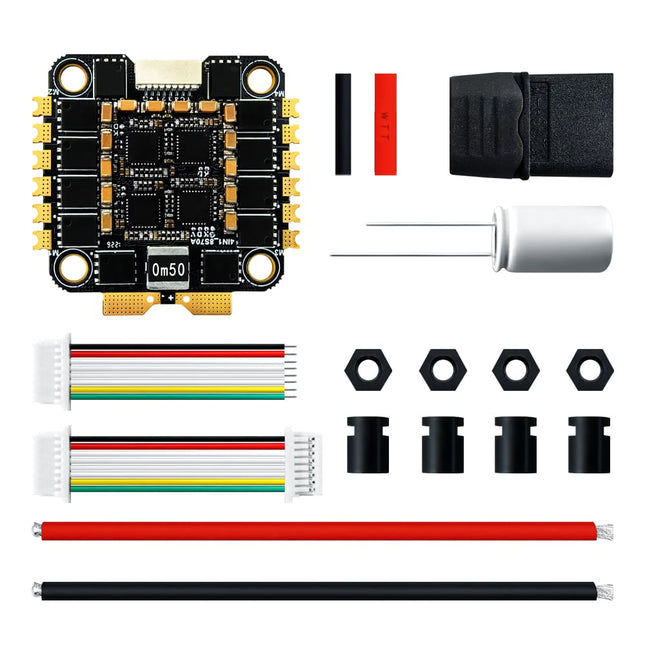 MAXKGO 4IN1 8S 80A AM32 ESC | 4-8S Brushless Electronic Speed Controller for FPV Racing & Multirotor Drones