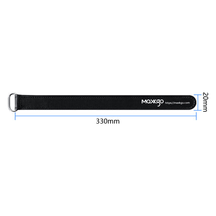 MAXKGO 5~10" FPV Drone Battery Strap for LiPo Batteries | RC Car Battery Tie Down Strap