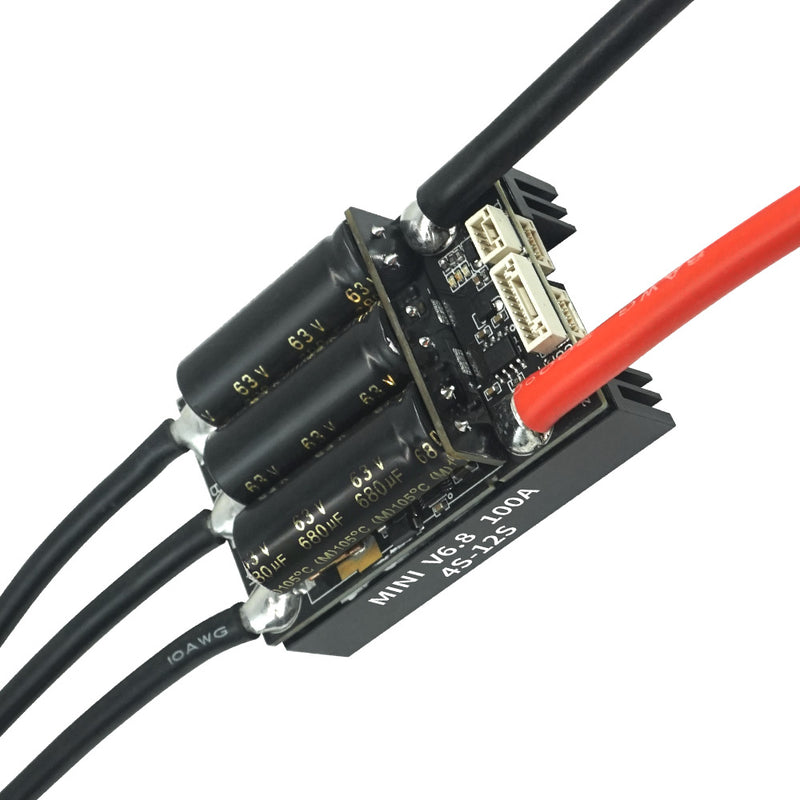 MAXKGO MINIV6.8 60V 100A with heatsink | For DIY Eboard / Scooter / Ebike / Go-Kart / Robotics | Speed Controller / Electronic Speed Controller / esc controller for Brushless Motor