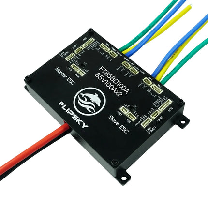 Flipsky FT85BD Dual ESC 84V 200A With Aluminum Case NON-VESC For Electric Skateboard / Electric Scooter / Ebike Speed Controller / Electric Motorcycle / Robotics
