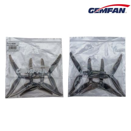 Gemfan Freestyle 6030 6-inch Tri-Blade Propellers - Lightweight & Smooth
