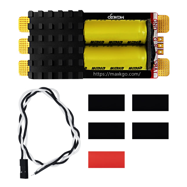 MAXKGO 5-12S 120A Brushless ESC, AM32 Firmware, 128KHz PWM Support Shipment configuration