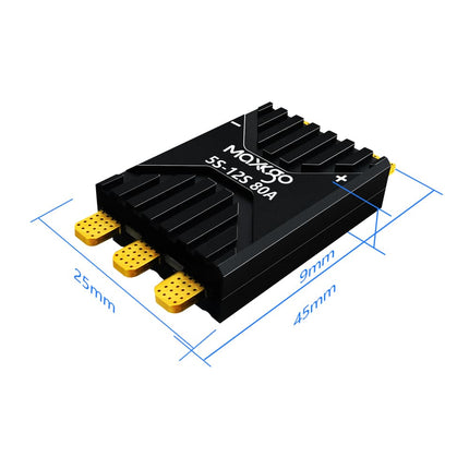 MAXKGO 5-12S 80A Brushless ESC AM32 Dshot600 Electronic Speed Controller for FPV Drones