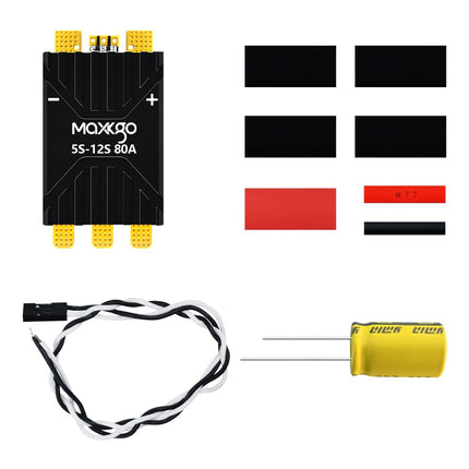 MAXKGO 5-12S 80A Brushless ESC AM32 Dshot600 Electronic Speed Controller for FPV Drones