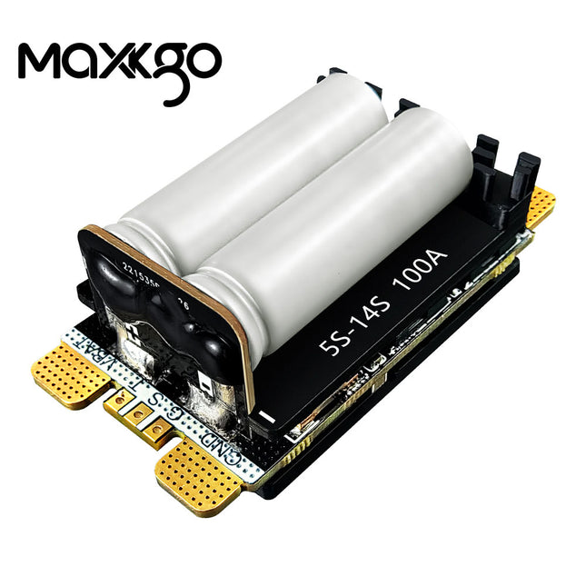 MAXKGO 5-14S 100A Lipo Brushless ESC Brushless Electric Speed Controller AM32 Support 128KHz Frequency PWMFrequency Suitable for Multi-rotor Aircrafts Airplane Models Plant Protection Machine Boat Models RC Car Models