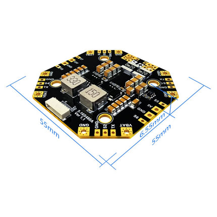 MAXKGO 5-16S 480A High Current Power Distribution Board (PDB) for FPV Drone | Dual BEC 5V/12V Output