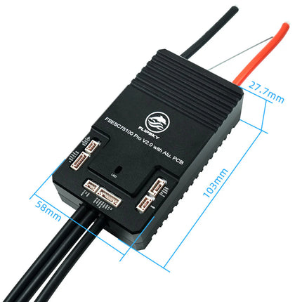 Flipsky 75100 Pro V2.0 With Aluminum PCB Based on VESC For Electric Skateboard / Electric Scooter / Ebike Speed Controller