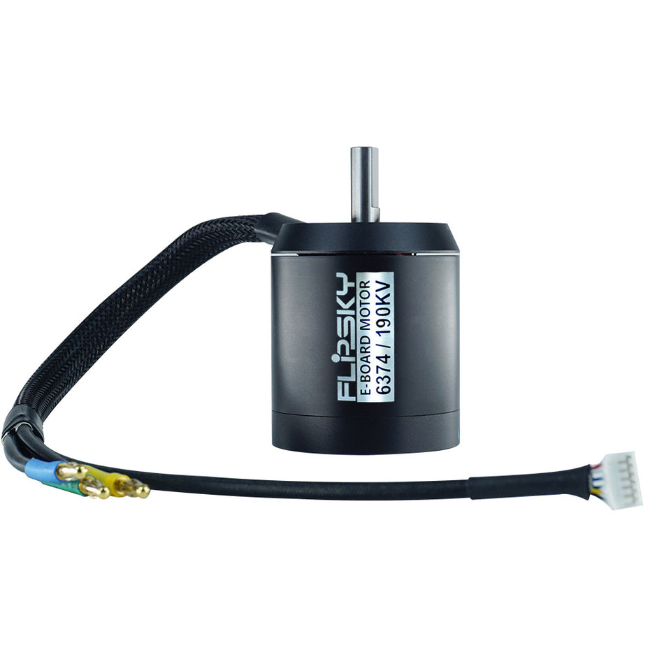 Flipsky BLDC Belt Motor 6374 140KV 170KV 190KV 3500W Peak Brushless Co ...