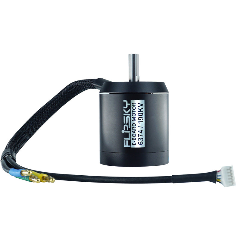 Flipsky BLDC Belt Motor 6374 140KV 3500W Peak Brushless Controller With D/ R Shaft For Electric Skateboard