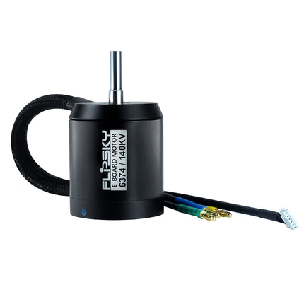 Flipsky BLDC Belt Motor 6374 140KV 170KV 190KV 3500W Peak Brushless Controller With D/ R Shaft For Electric Skateboard