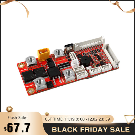 MAXKGO 6-12S 70A Smart BMS Lithium Battery Protection Board For E-scooter / E-car / E-bike / E-skateboard