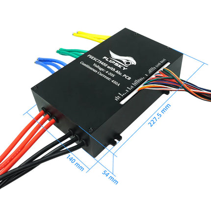Flipsky FSESC 75450 84V High Current 450A ESC Base On Vesc With Aluminum Case Water Cooling Enclosure For E-Foil Fighting Robot Surfboard AGV Robot