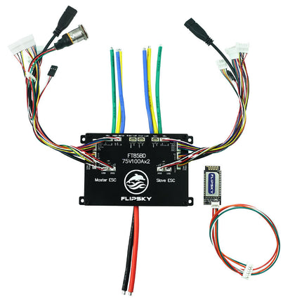 Flipsky FT85BD Dual ESC 84V 200A With Aluminum Case NON-VESC For Electric Skateboard / Electric Scooter / Ebike Speed Controller / Electric Motorcycle / Robotics