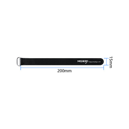 MAXKGO 5~10" FPV Drone Battery Strap for LiPo Batteries | RC Car Battery Tie Down Strap