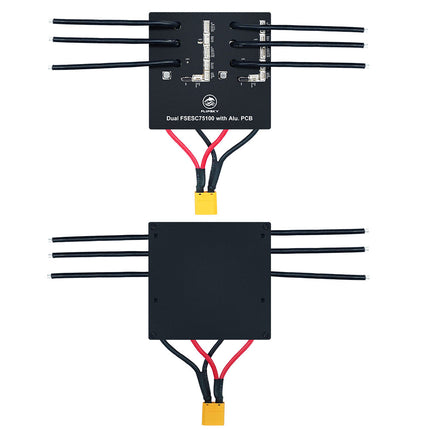 Flipsky 75100 Dual Drive VESC ESC Speed Controller 84 V 240A Peak For E-Skateboard Scooter Ebike With Aluminum PCB Regenerative Capacity