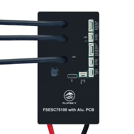 Flipsky 75100 Pro ESC With Aluminum PCB High Current MOS For Electric Scooter Support HALL ABI Sensor Control