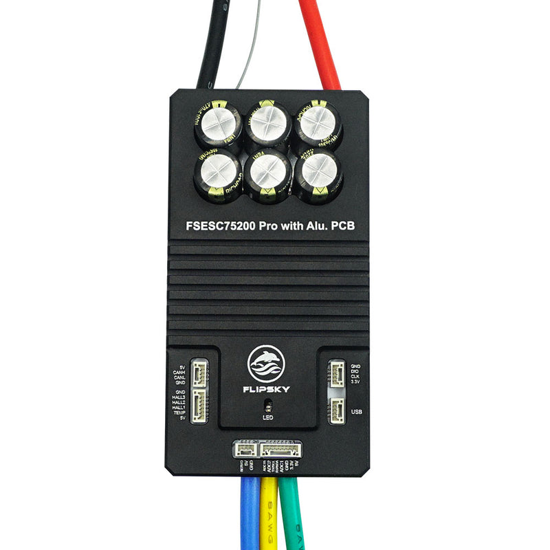 Flipsky 75200 Pro V2.0 With Aluminum PCB Based on VESC 150000 EPRM Peak For Electric Skateboard Scooter Ebike Speed Controller
