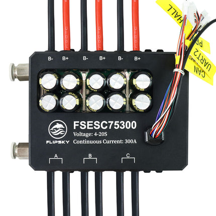 Flipsky FSESC 75300 84V 350A Maximum ESC Vesc Controller With Alu PCB Water Cooling Enclosure For E-Foil Fighting Robot