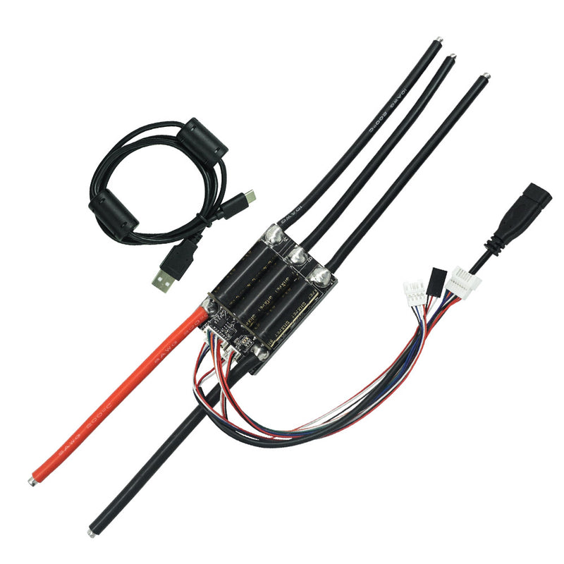 MAXKGO MINIV6.8 60V 100A with heatsink | For DIY Eboard / Scooter / Ebike / Go-Kart / Robotics | Speed Controller / Electronic Speed Controller / esc controller for Brushless Motor