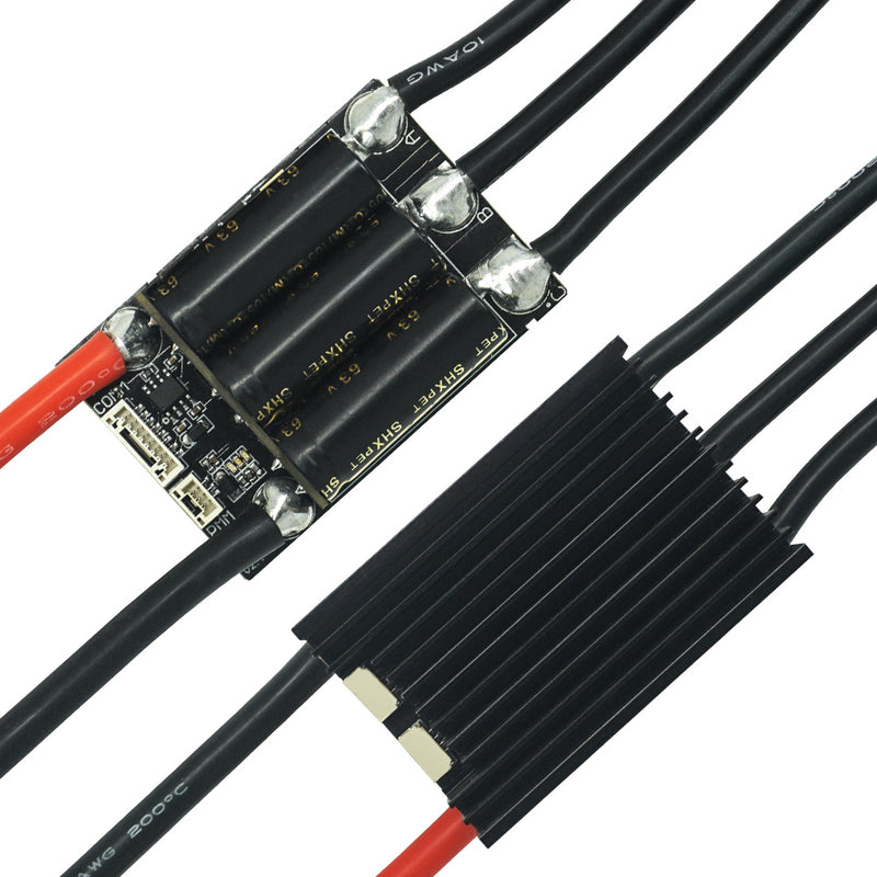 MAXKGO MINIV6.8 60V 100A with heatsink | For DIY Eboard / Scooter / Ebike / Go-Kart / Robotics | Speed Controller / Electronic Speed Controller / esc controller for Brushless Motor