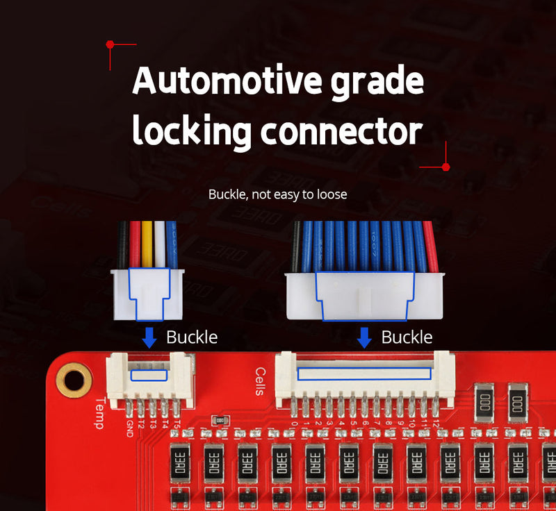 LTC6811 MAXKGO BMS 12S Slave Board BIS ZU 12 Zellen Füllstandsüberwachung &amp; 1+4 Temperatursensoren können mit VESC und FSESC kommunizieren