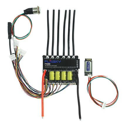 FT60BD Dual Drive ESC 60V 120A HALL Sensor With Heatsink PWM Frequency Controller For DIY Eboard Scooter Ebike