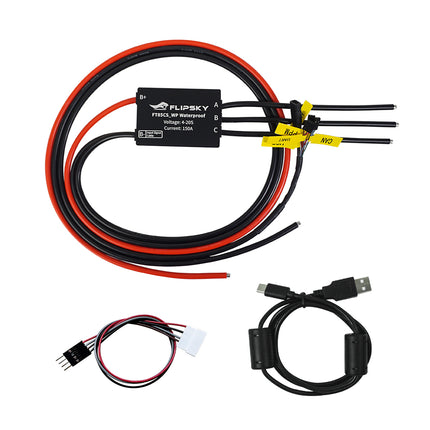 Flipsky Wsterproof ESC FT85CS 14-85V Programmable Via Flipsky ESC Tool For Surfboard