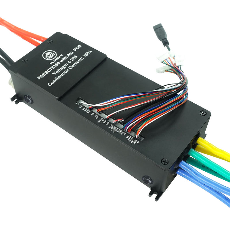 Flipsky FSESC 75350 84V 800A Peak ESC Vesc Controller With Alu PCB Water Cooling Enclosure For E-Foil Fighting Robot