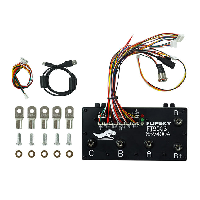 Flipsky 4S-20S 400A FT85GS ESC With Aluminum Case Enclosure NON-VESC For E-Foil Fighting Robot Surfboard AGV Robot