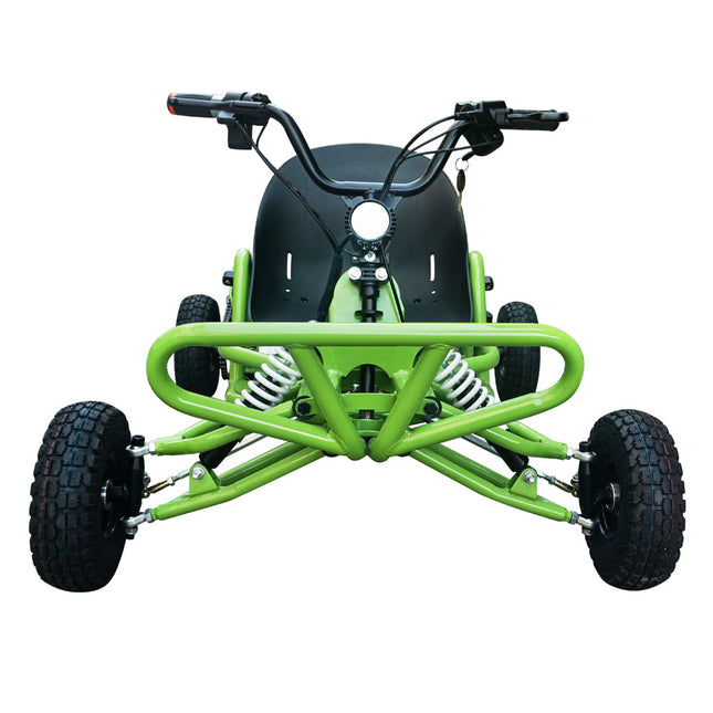 Electric Adult Outdoor Go Kart Front and Rear Shocks 20ah/1512wh 15000W Mini Buggy Off Road Pedal Acceleration