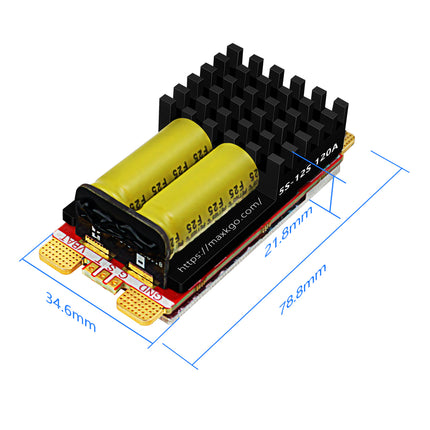 Maxkgo 5-12S120A_ESC High-Efficiency Brushless Electronic Speed Controller (ESC)