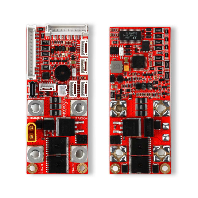 12s battery management system board with discharging protection