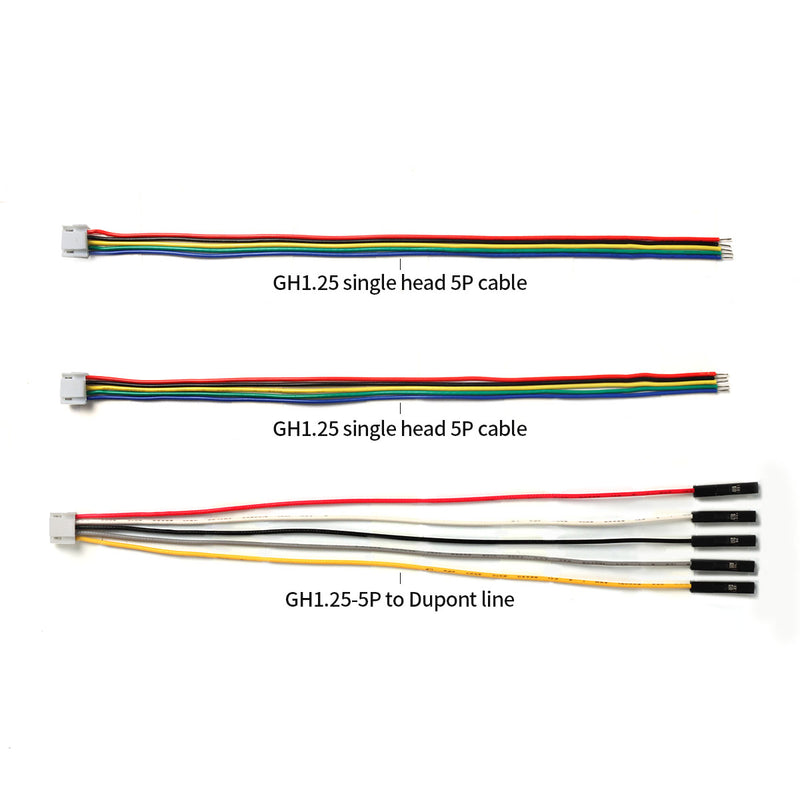 gh 1.25 single head 5p cable dupont line